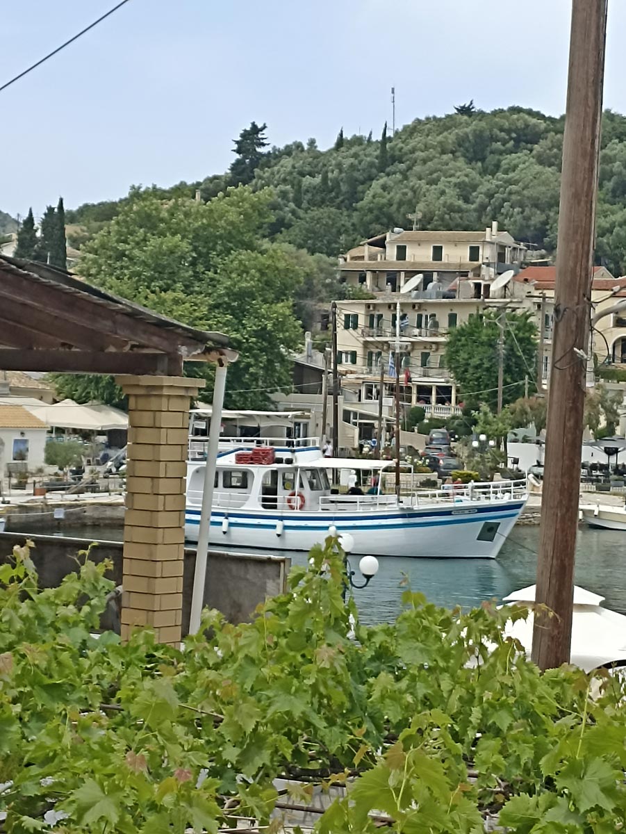 Corfu East coast cruise kassiopi village